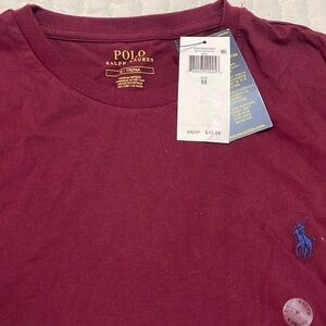 NWT Men’s Polo Long Sleeve Crewneck Tee Size M